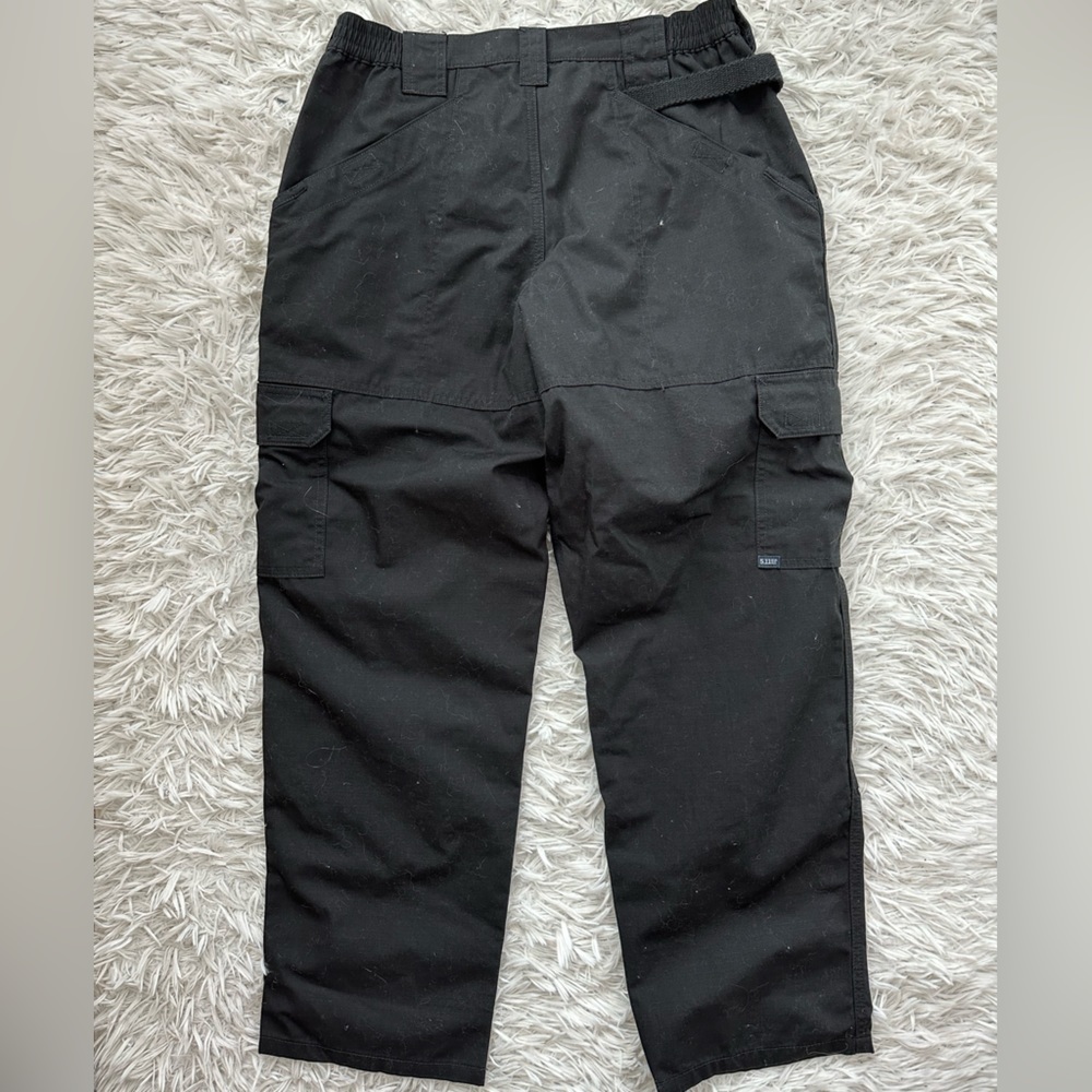 5.11 Tactical Men's Black Taclite Pro 74273 019 Ripstop Pants Straight Fit 34x30 - Picture 2 of 8